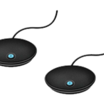 Logitech GROUP Expansion Microphones, 2 Expansion Microphones, Add-on Mics for Larger Groups, Plug & Play